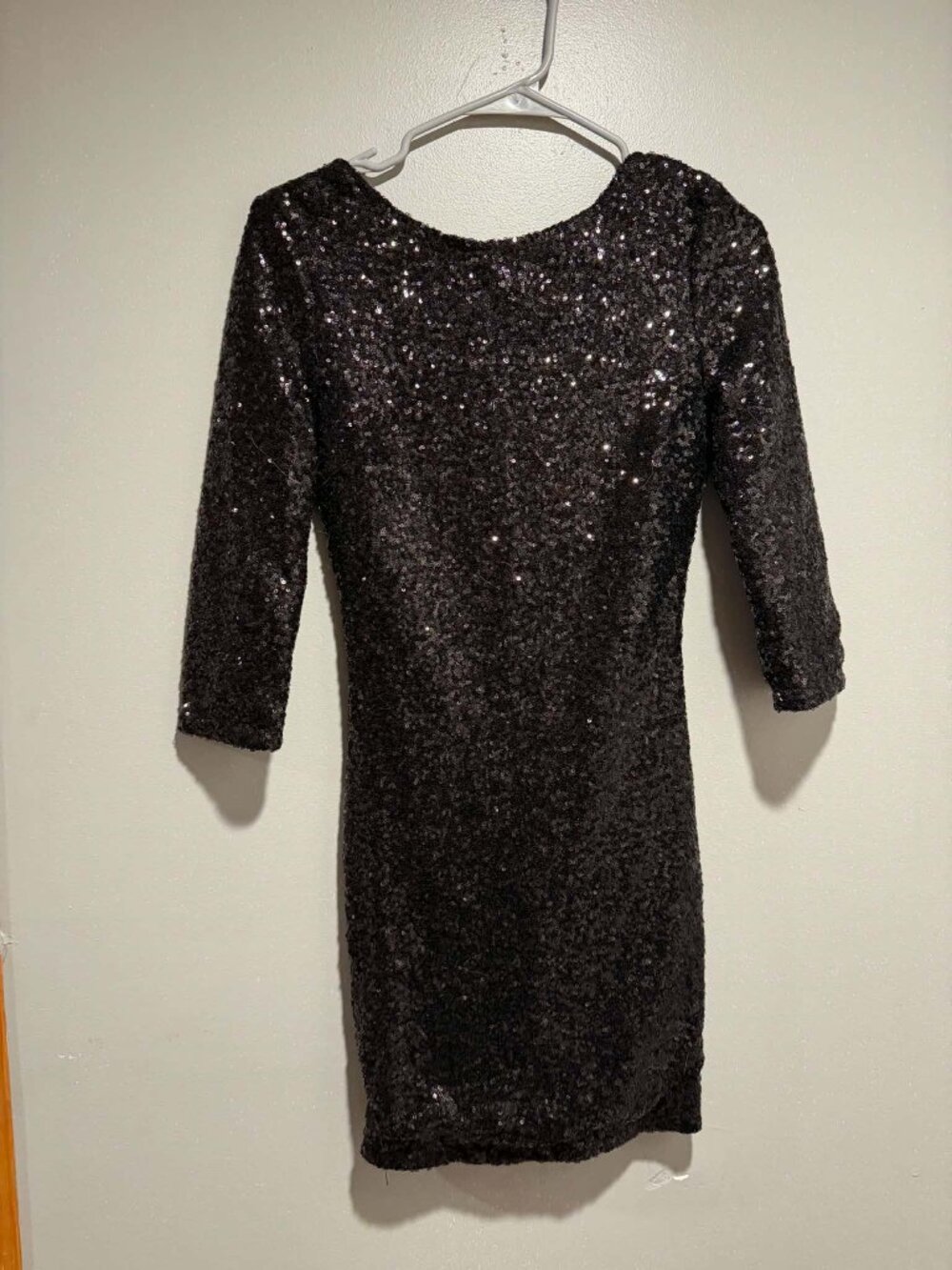 Tobi Sequined Mini Dress Small